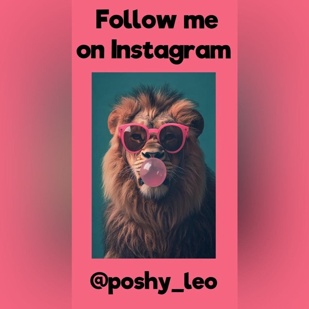 @Poshy_leo live listing!  💕🦁💕Come check out the freshest dealios!! 💕🦁💕 - Picture 6 of 16